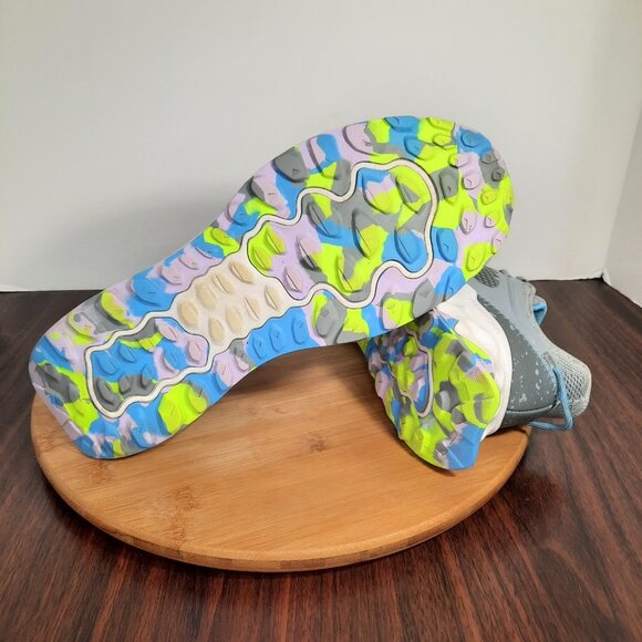 New Balance Fresh Foam Garoe Womens 10 Shoes Gray Blue Trail Running Sneakers - Picture 7 of 10